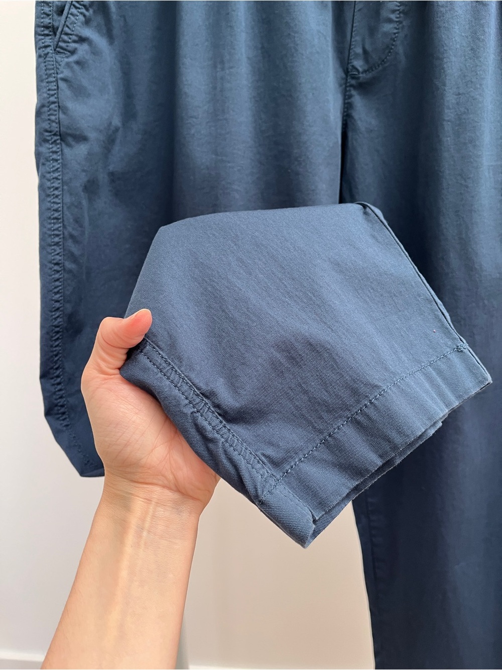 Pact organic cotton daily twill pant XL french navy drawstring pockets stretch - Picture 3 of 12